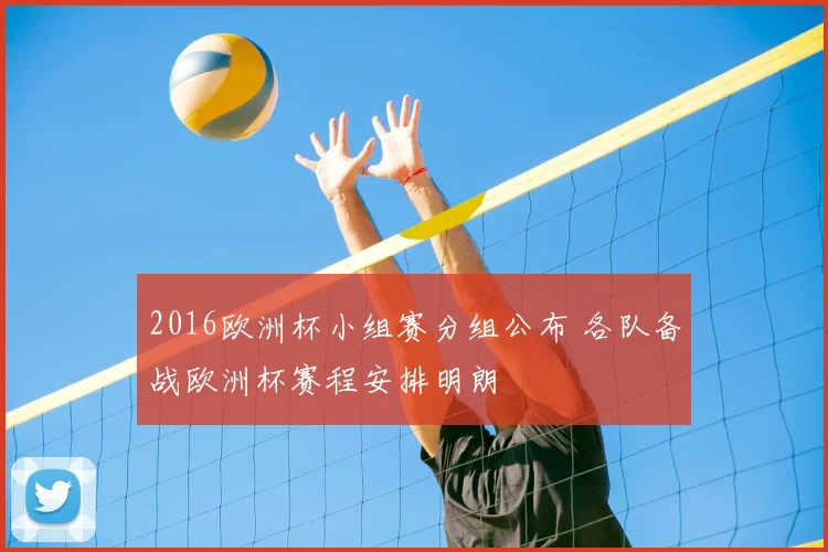 2016欧洲杯小组赛分组公布 各队备战欧洲杯赛程安排明朗