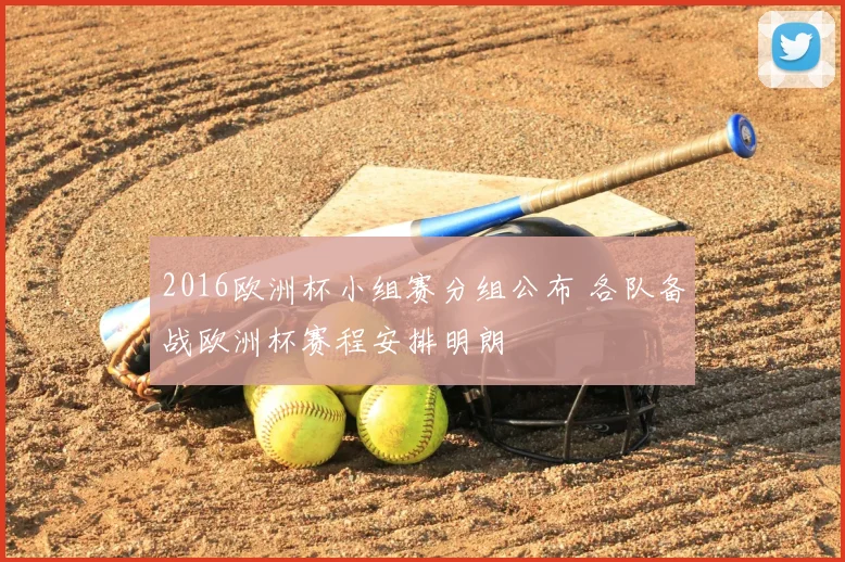 2016欧洲杯小组赛分组公布 各队备战欧洲杯赛程安排明朗